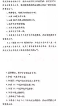 茅台再罚15家经销商 最高扣30 配额不因价格 经销商 茅台